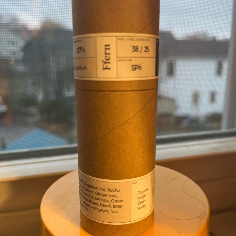 Ffern Spring24 limited edition Organic eau de